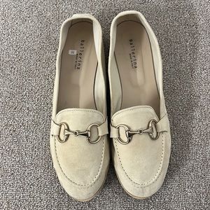 NWOT Ballerina Made in Italy Suede Loafers